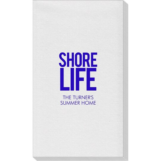 Shore Life Linen Like Guest Towels